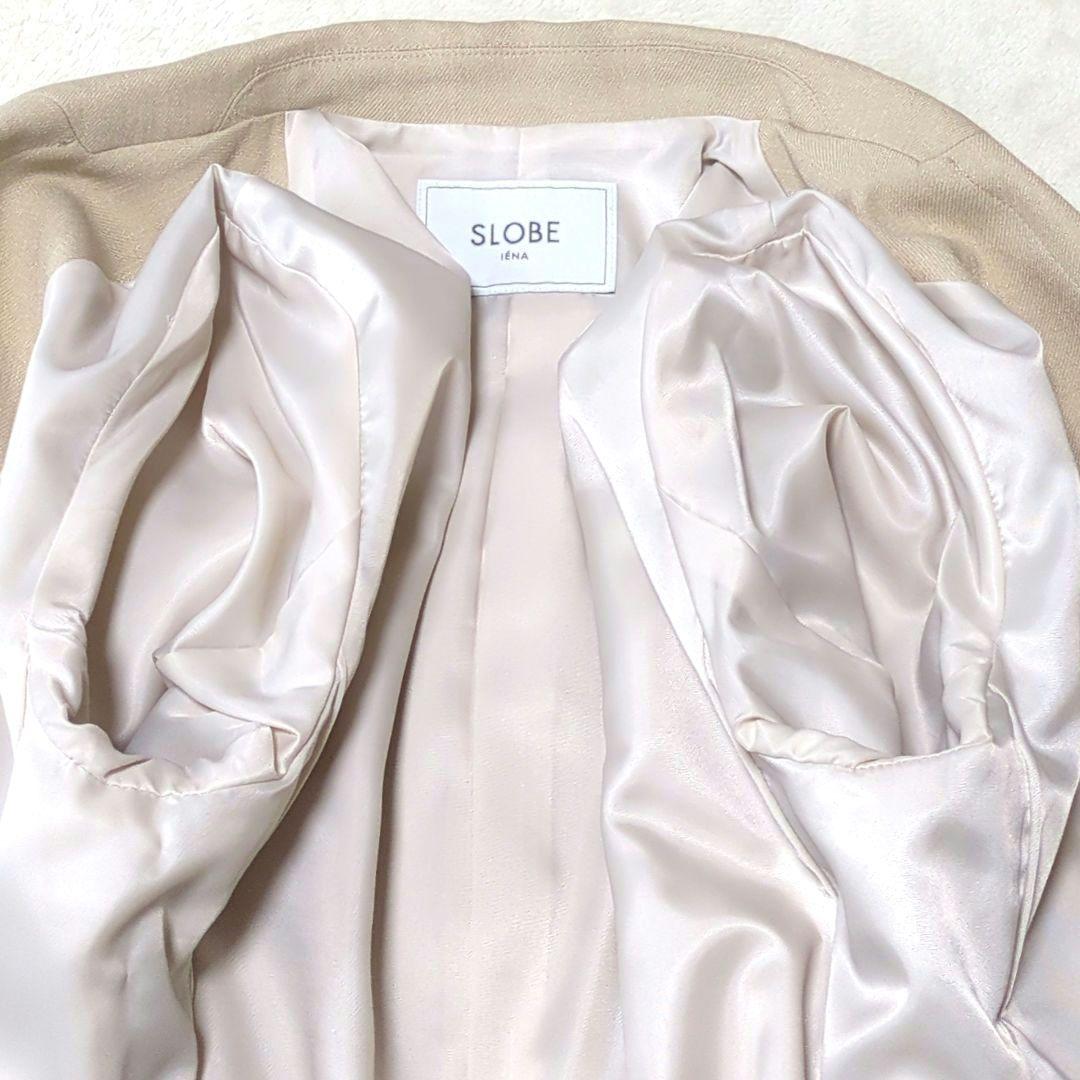 美品【2025SS】SLOBE IENAウォッシャブルツイルダブルジャケット