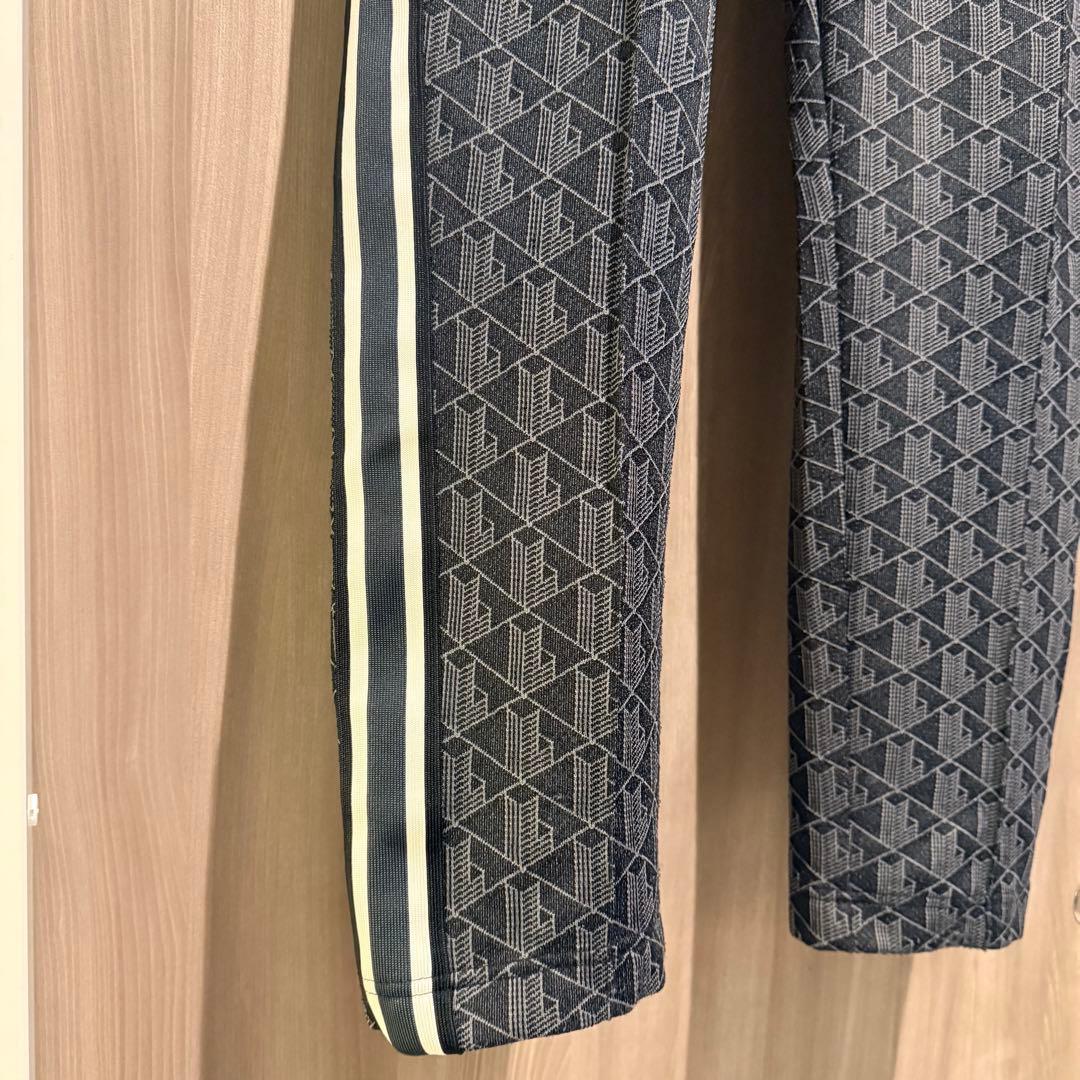 未使用品 LACOSTE モノグラム ジャガード トラックパンツ