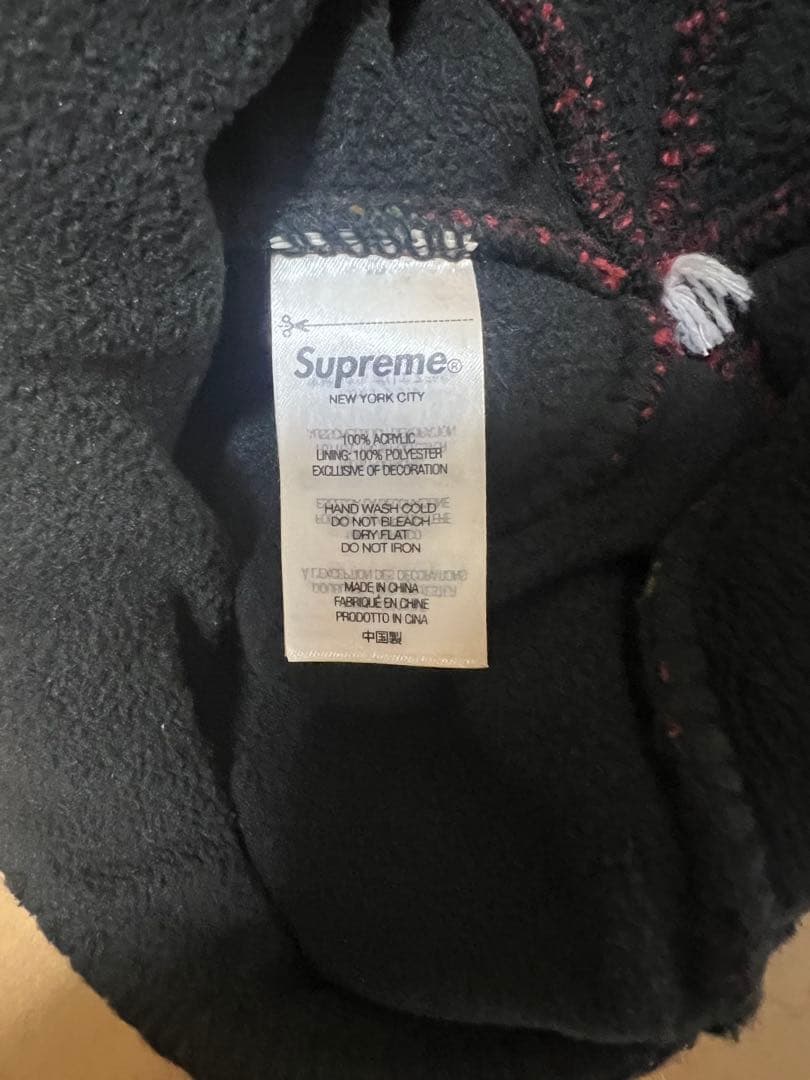 Supreme × Thrasher Earflap Beanie シュプリーム