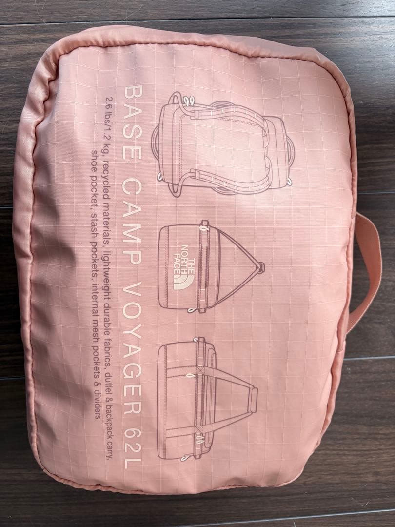 ザ・ノース・フェイス BASE CAMP VOYAGER 62L ピンク