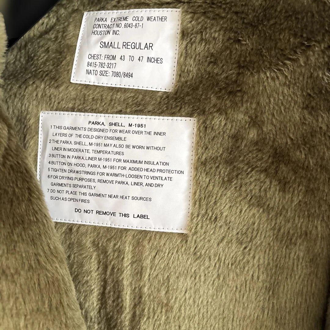HoustonモッズコートサイズSは色どちらか一点のみタイムセール21：59まで