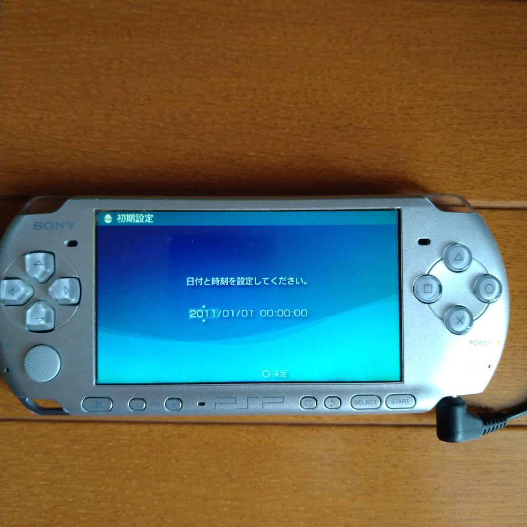 SONY PSP-3000 ミスティックシルバーソフト5本セット