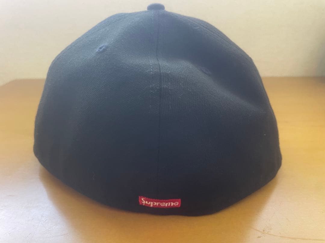SUPREME 59FIFTY ブラックキャップ 7 5/8