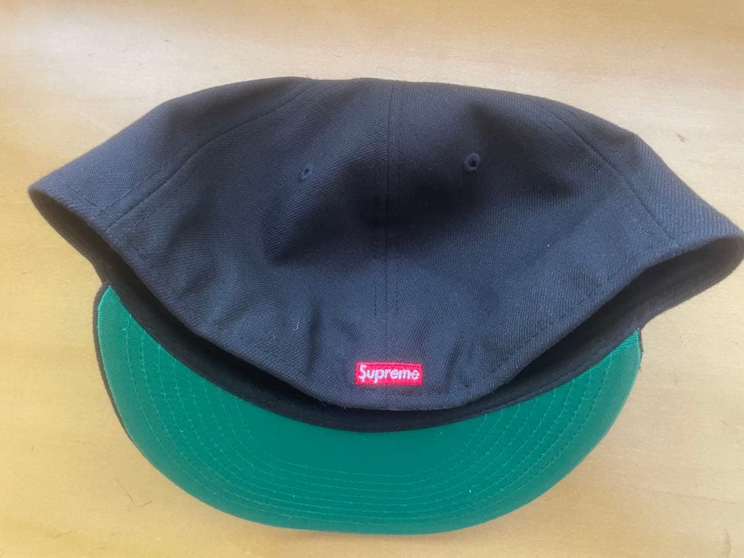 SUPREME 59FIFTY ブラックキャップ 7 5/8