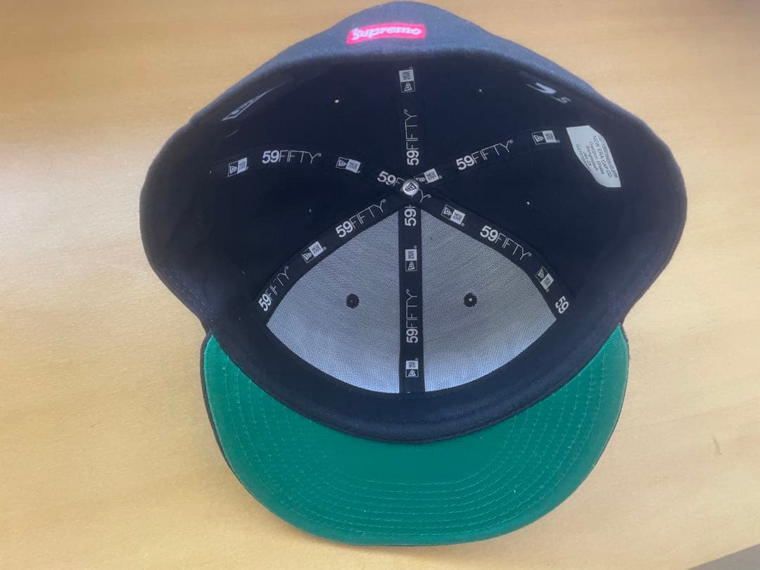 SUPREME 59FIFTY ブラックキャップ 7 5/8