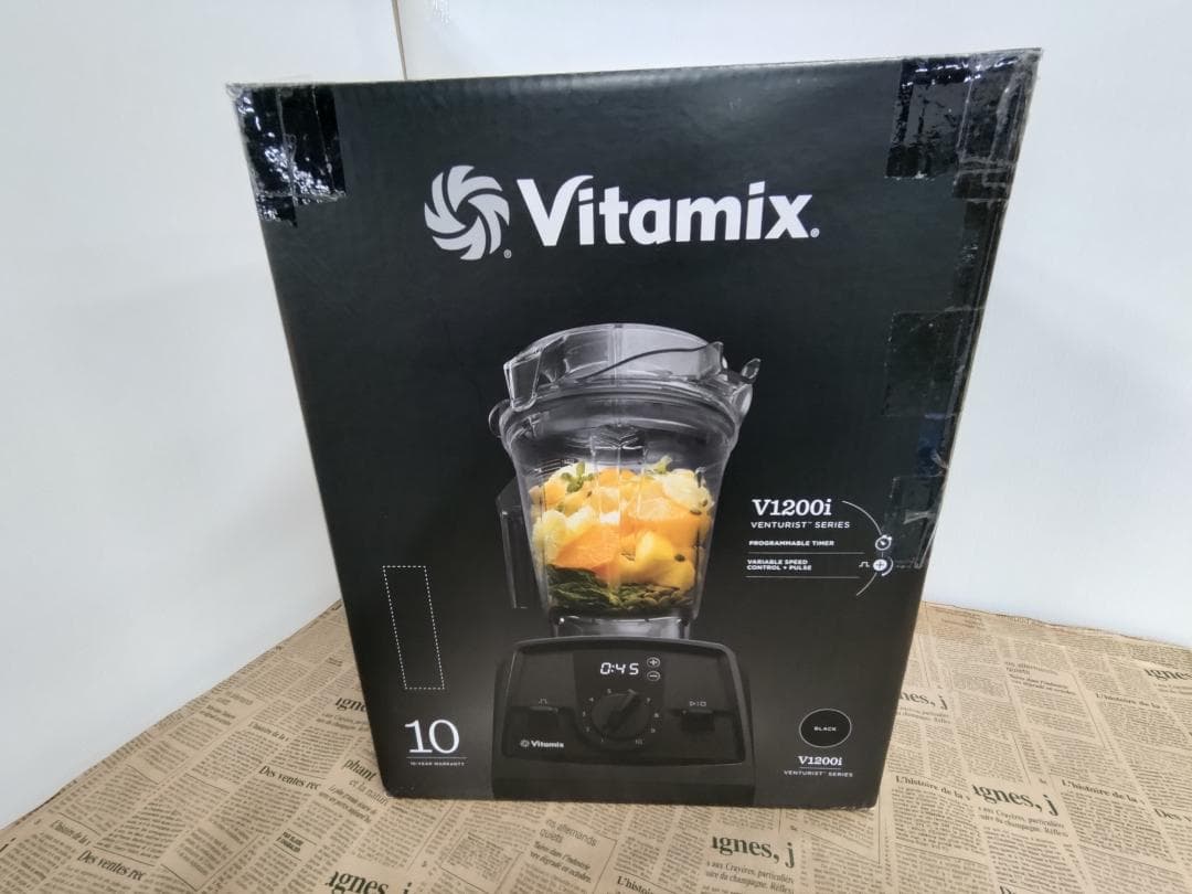 【美品】Vitamix V1200i ブラック 動作点検・除菌済