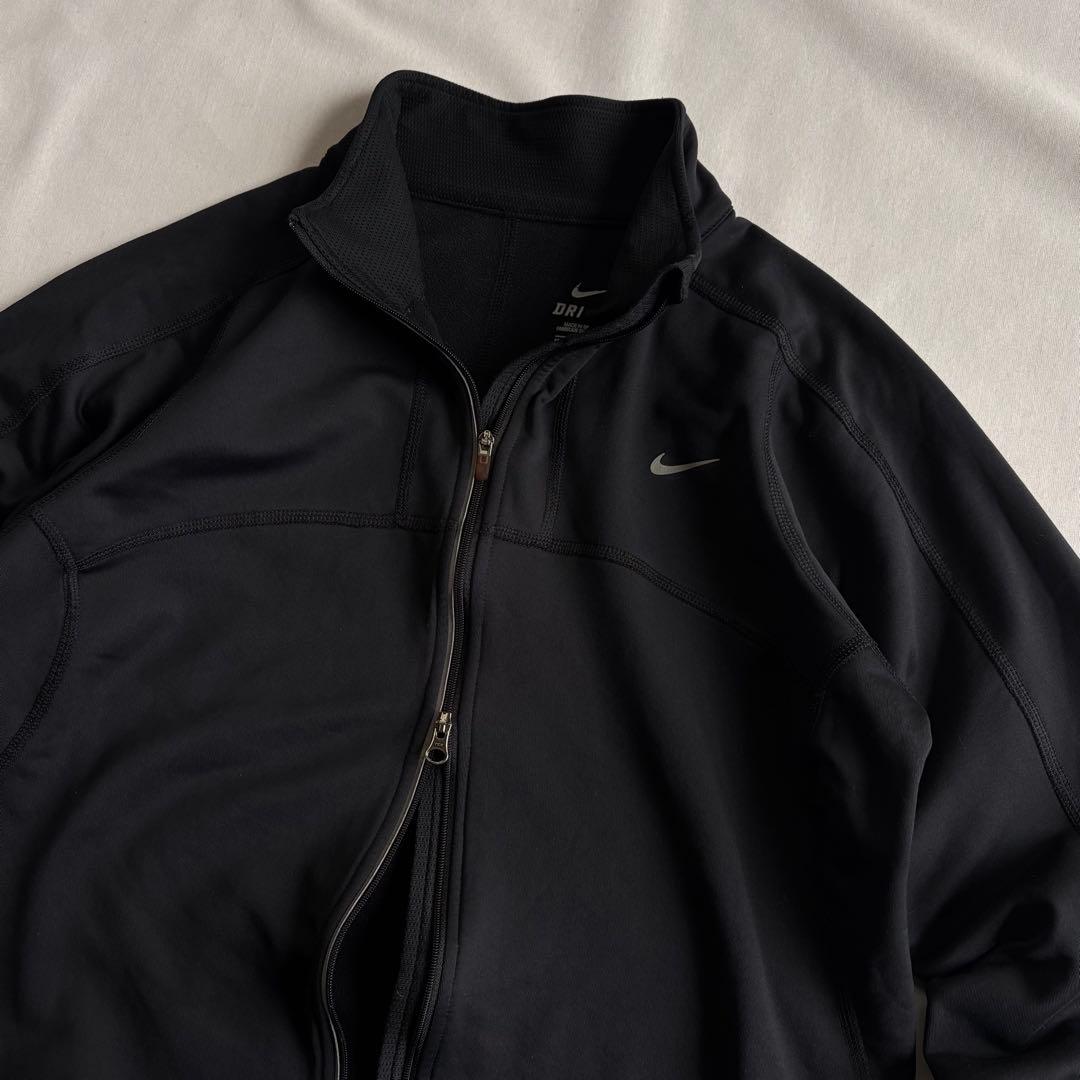 ジャケット・アウター 00s NIKE reflector running jacket BLK