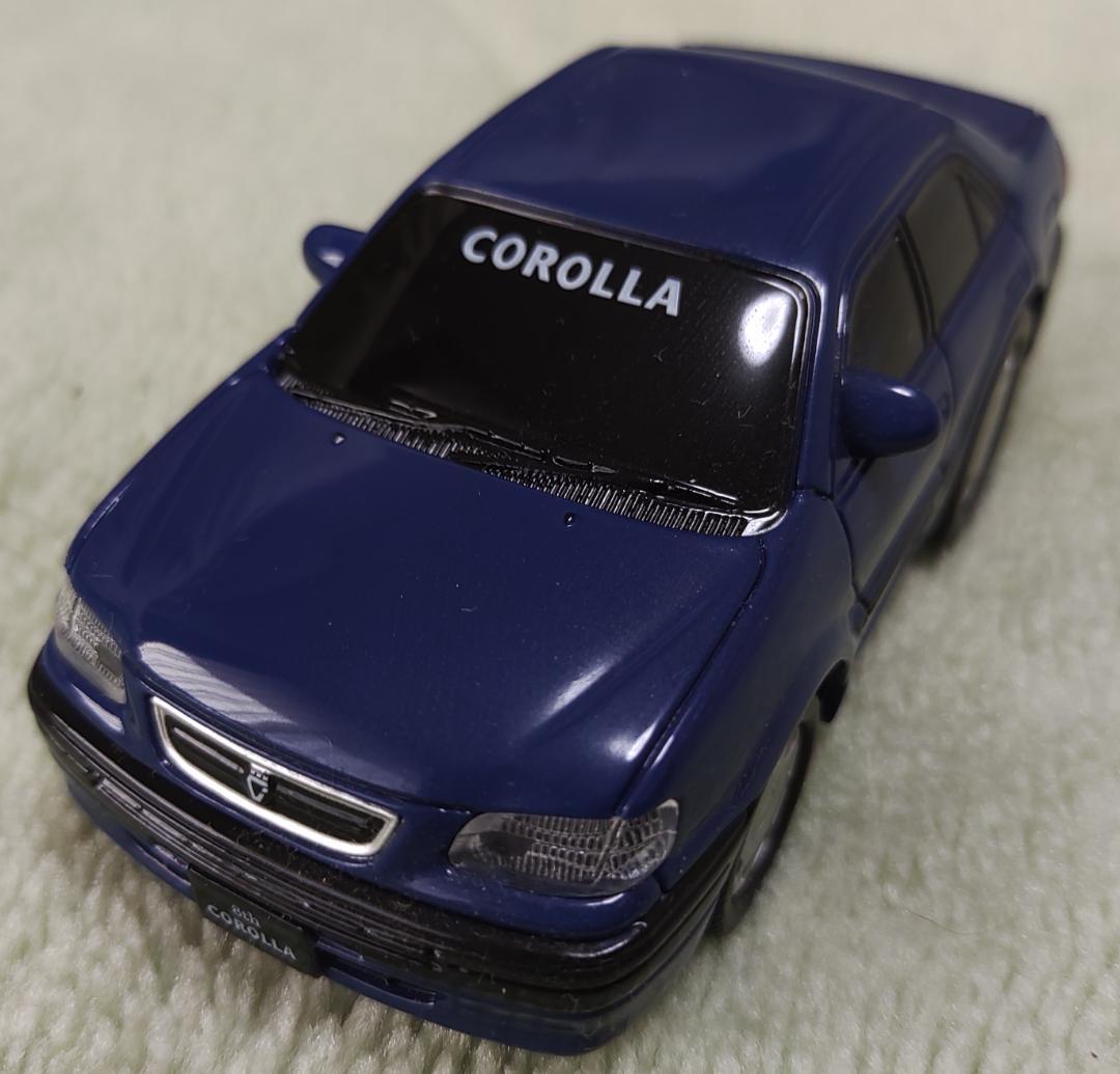 8th COROLLA ミニカー 青色