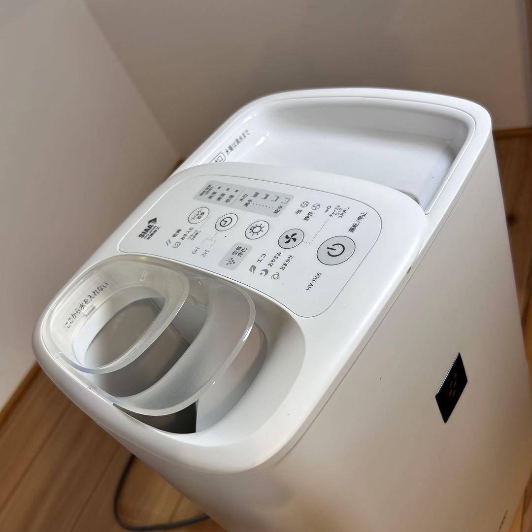 シャープ 加熱気化式加湿器 加湿器 HV-R55-W 2022年製