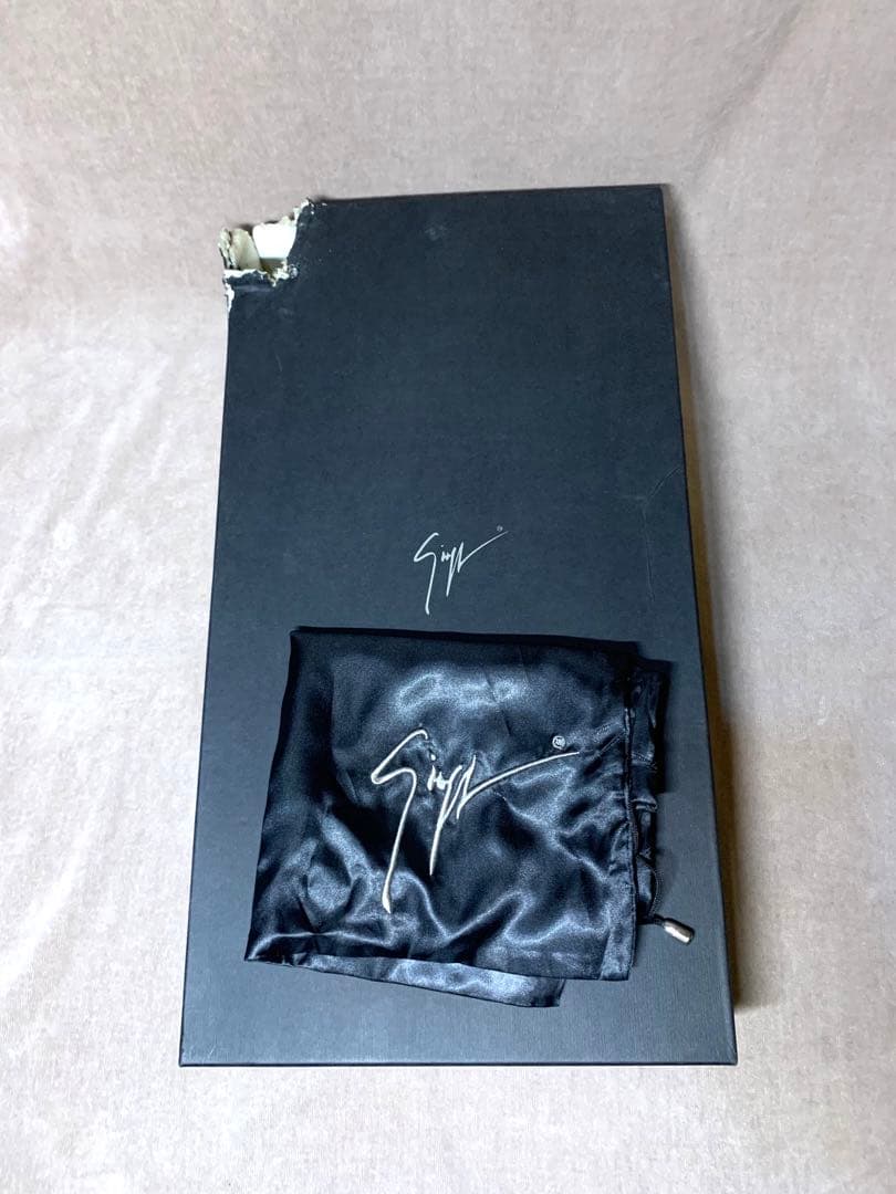 GIUSEPPE ZANOTTI ジョゼッペザノッティ ロングブーツ ブラック