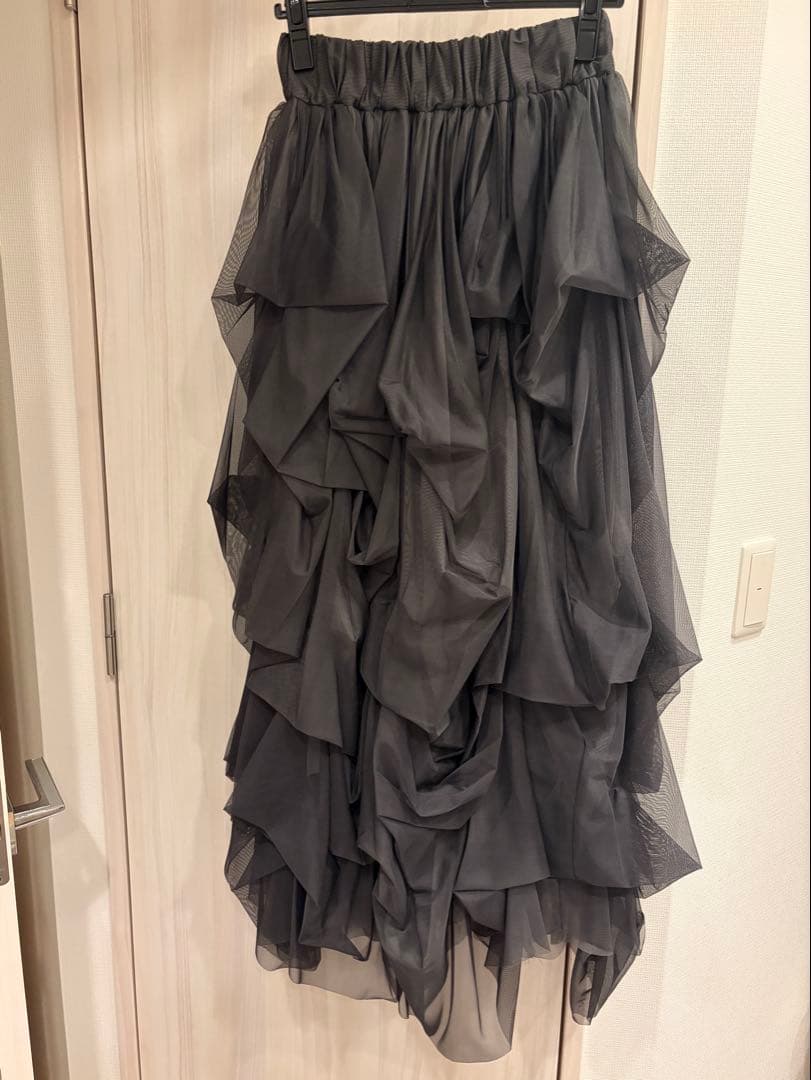 THE TOE Iris tulle skirt グレー　Mサイズ