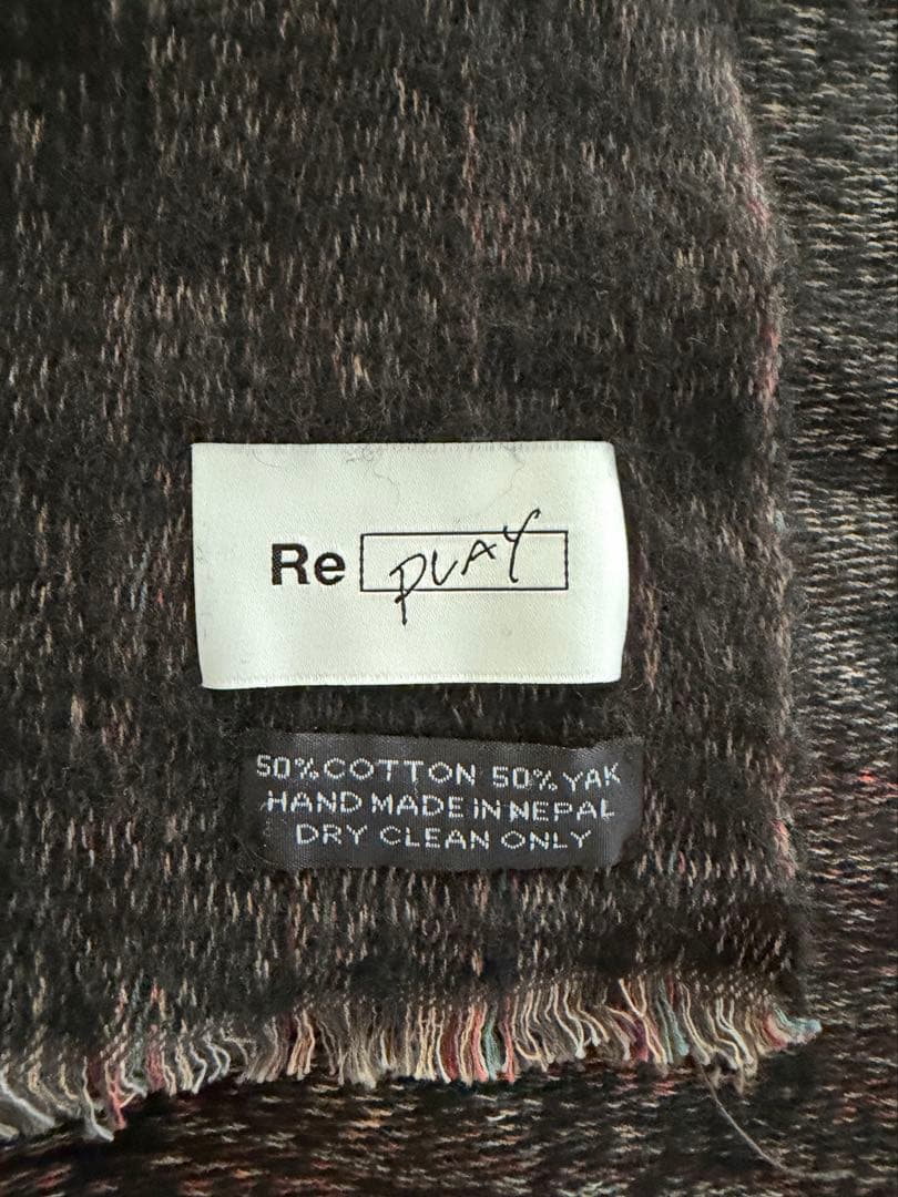 RePLAY CTHY YAK WOOL MIX STOLEヤクウール