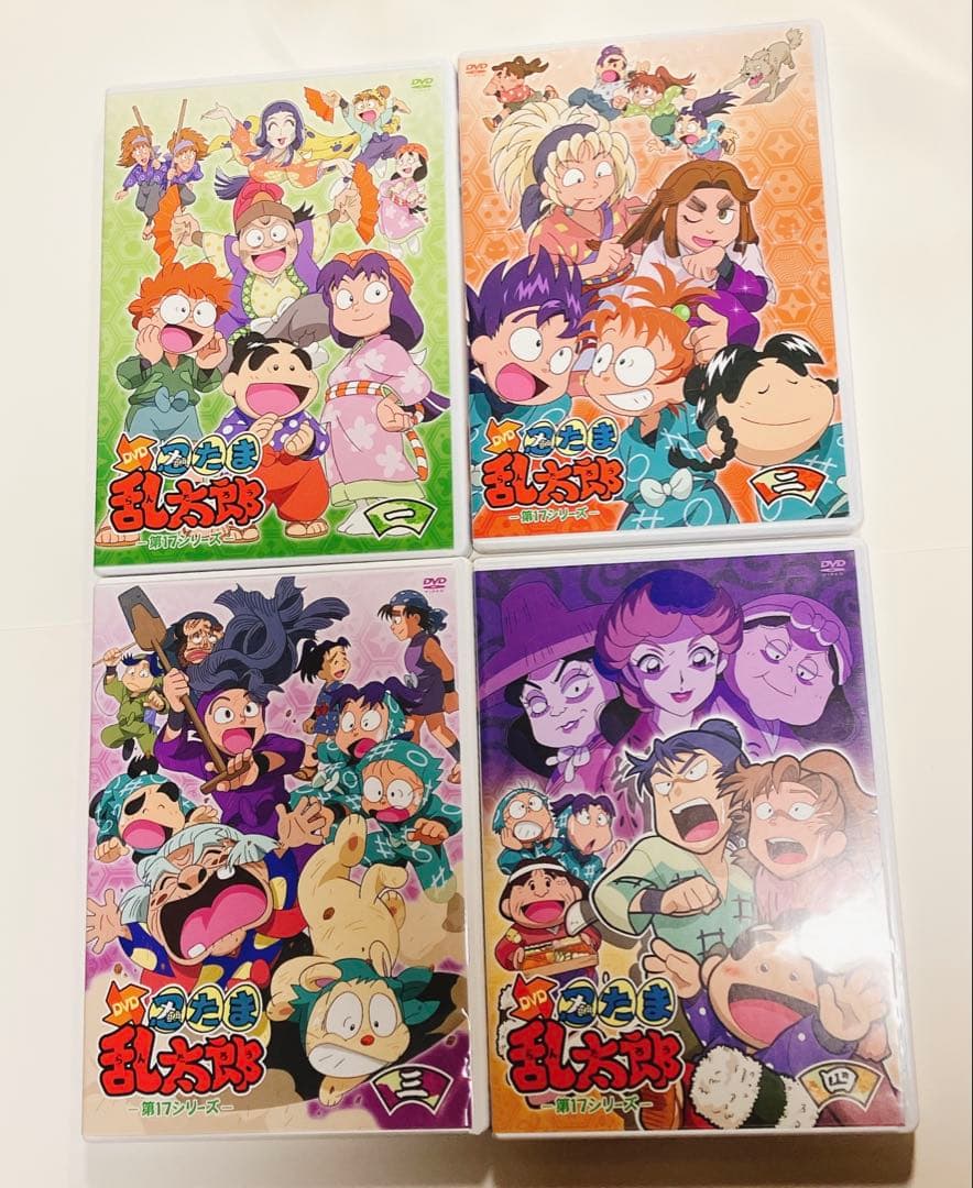 ★初回特典付き★DVD 忍たま乱太郎　第17シリーズ　全7巻セット