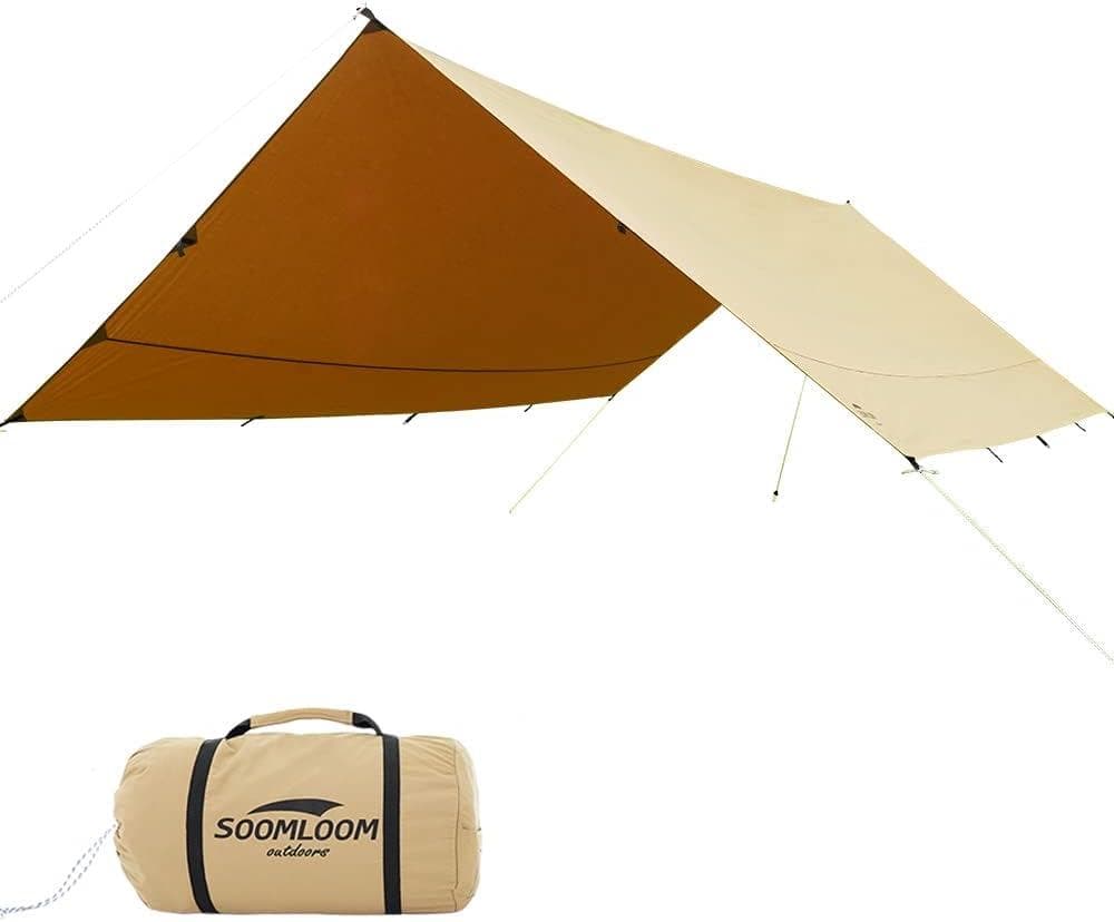 Soomloom レクタタープ 400x490cm焚き火可ポリコットンTCタープ