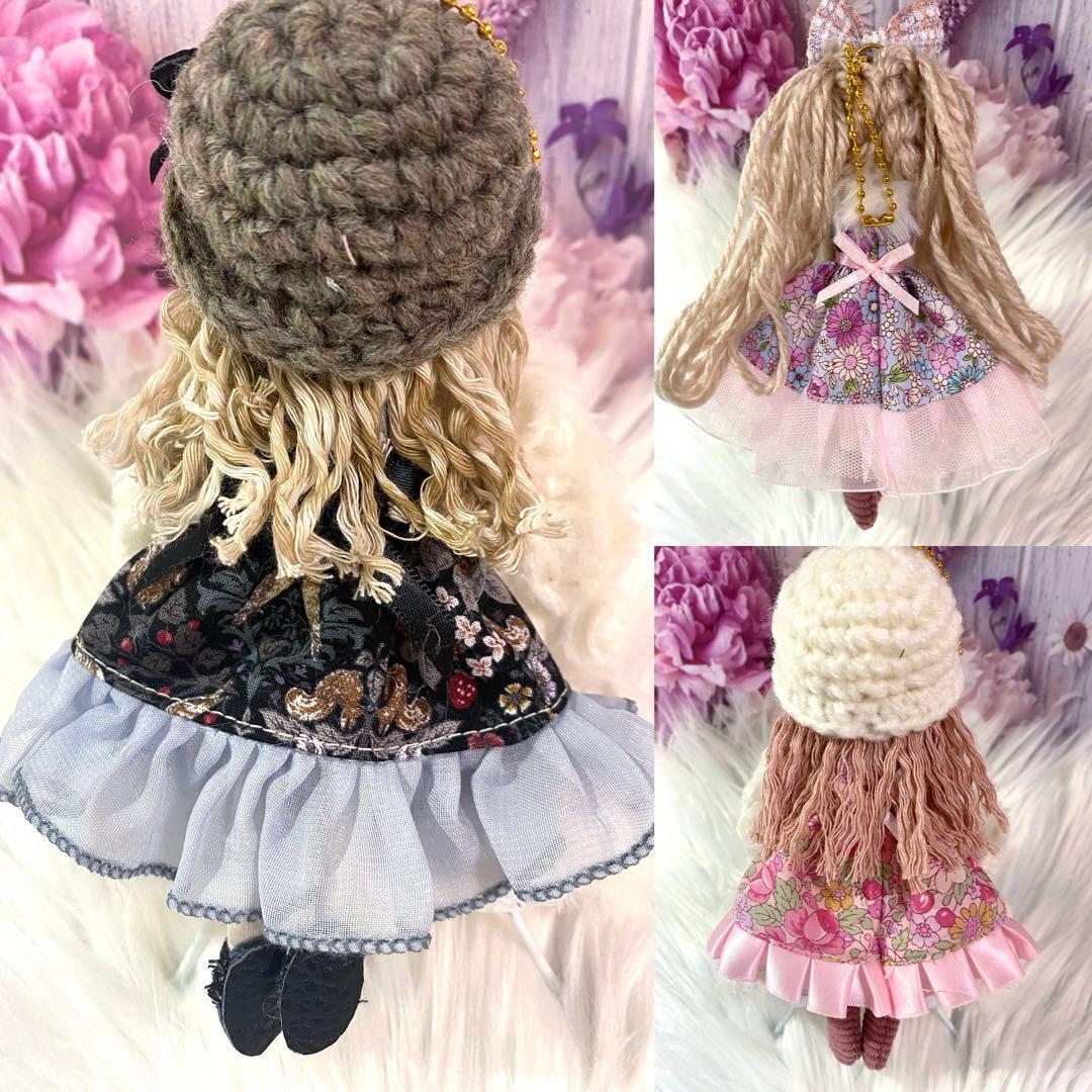 メアリーさん専用❤️3点❤️ドールチャーム❤️ハンドメイド ❤️カントリードール