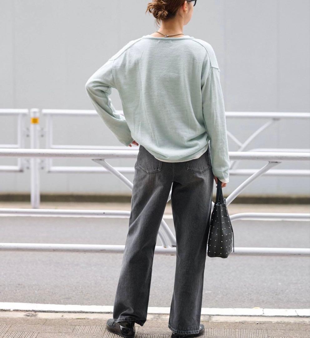 JOURNAL STANDARD relume サイドシームバレルジーンズ38