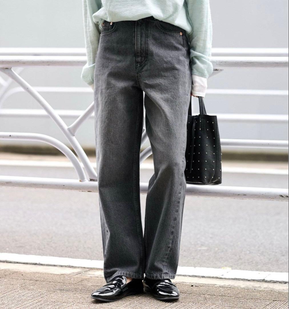 JOURNAL STANDARD relume サイドシームバレルジーンズ38