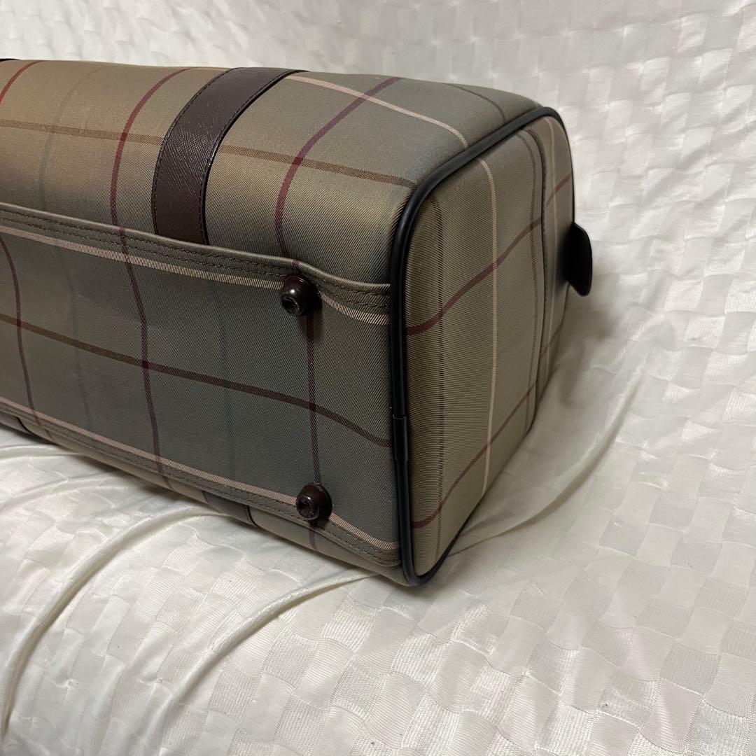 【美品】Burberrys バーバリー　ボストンバック ハンドバッグ　ホースロゴ