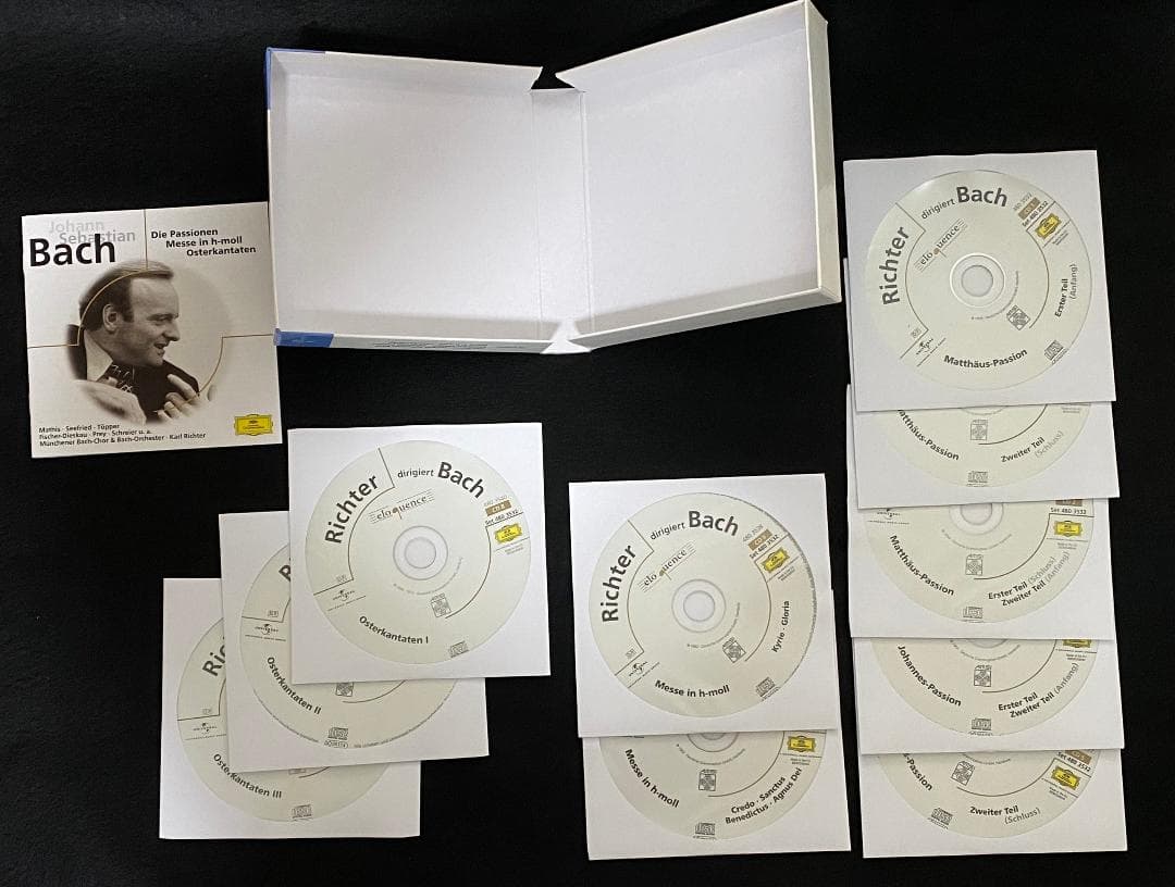 クラシック Richter dir. Bach Sacred Masterpieces