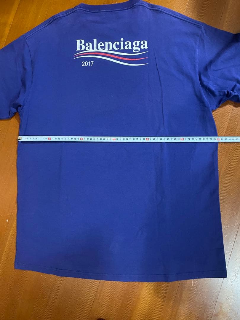 BALENCIAGAキャンペーンロゴ Tシャツ 2017
