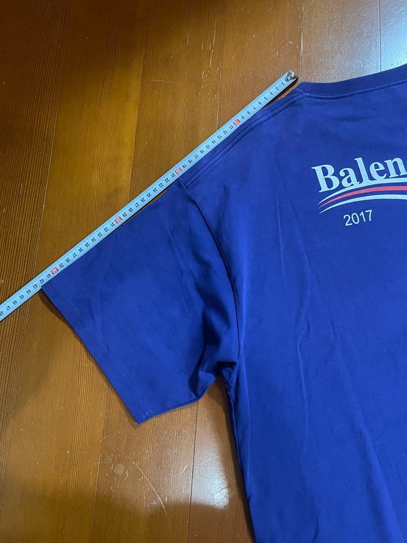 BALENCIAGAキャンペーンロゴ Tシャツ 2017