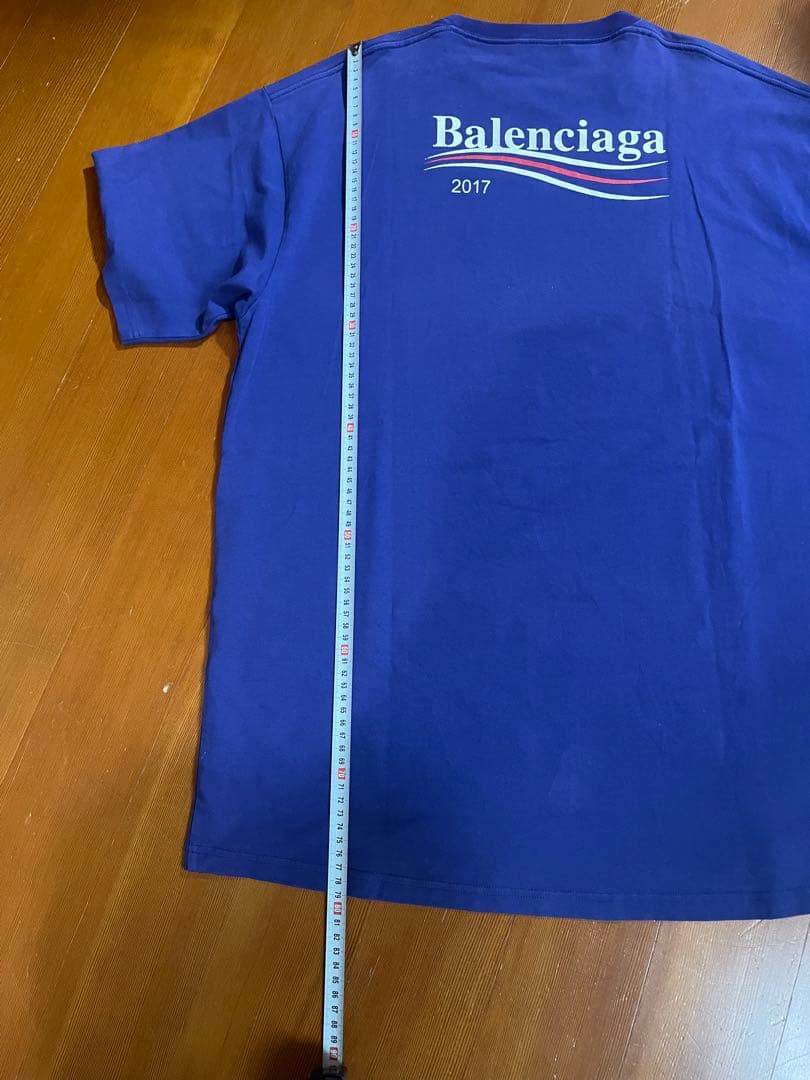 BALENCIAGAキャンペーンロゴ Tシャツ 2017