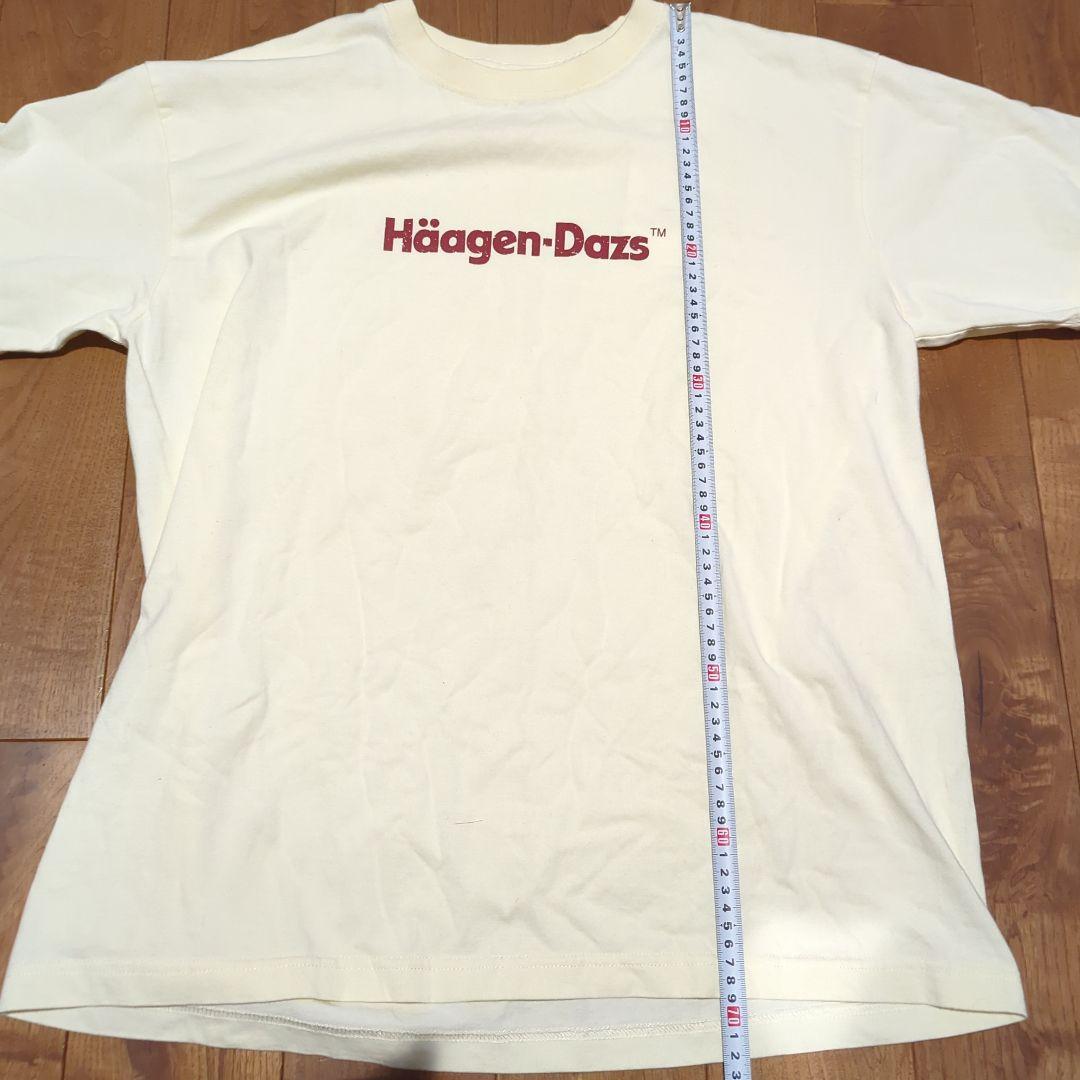未使用　アダムエロペ Tシャツ ハーゲンダッツ バニラ