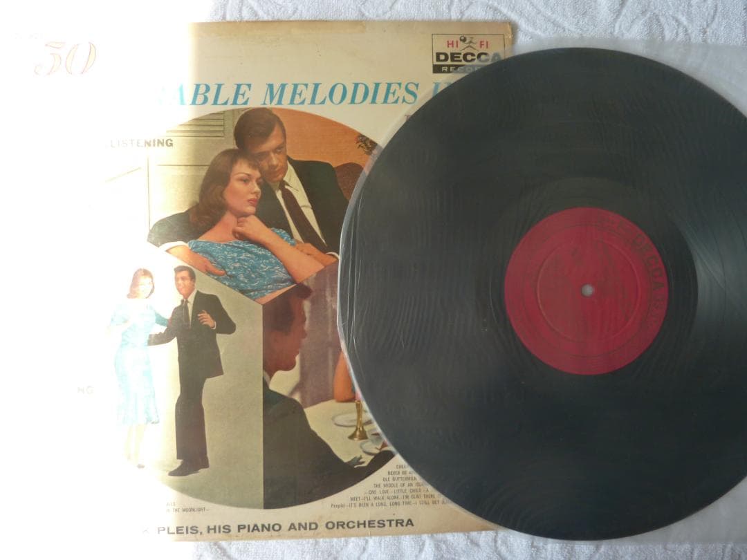懐かしき50曲のハイ・ファイ演奏 ジャック・プリーズのピアノとオーケストラ　LP