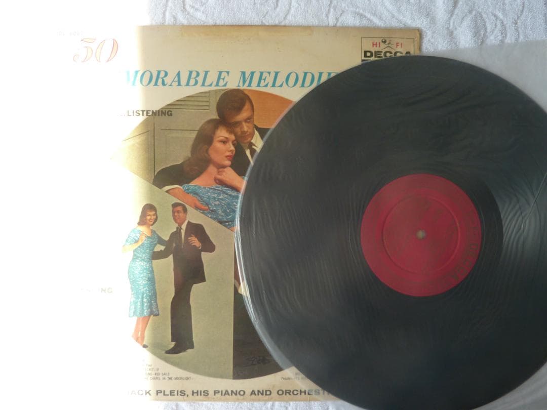 懐かしき50曲のハイ・ファイ演奏 ジャック・プリーズのピアノとオーケストラ　LP