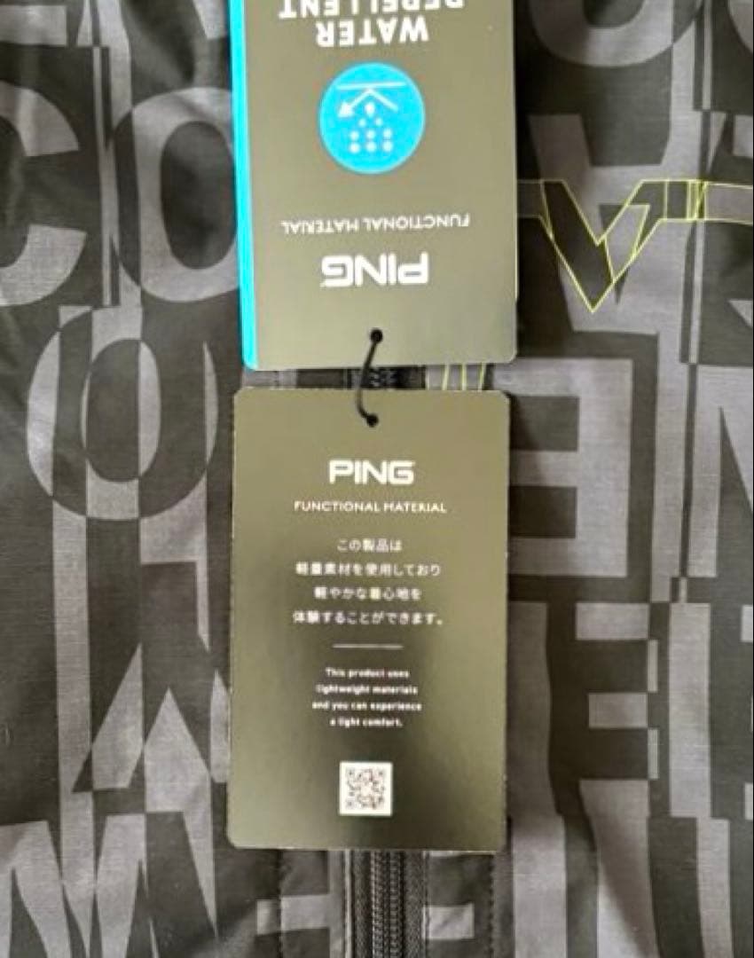 最終値下げ❕【新品/未着用】PING ピン ゴルフ フルジップブルゾン 黒