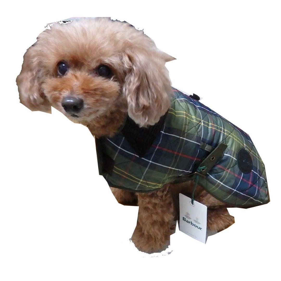 新品Barbour ドックキルティングコート　Barbour Tartan