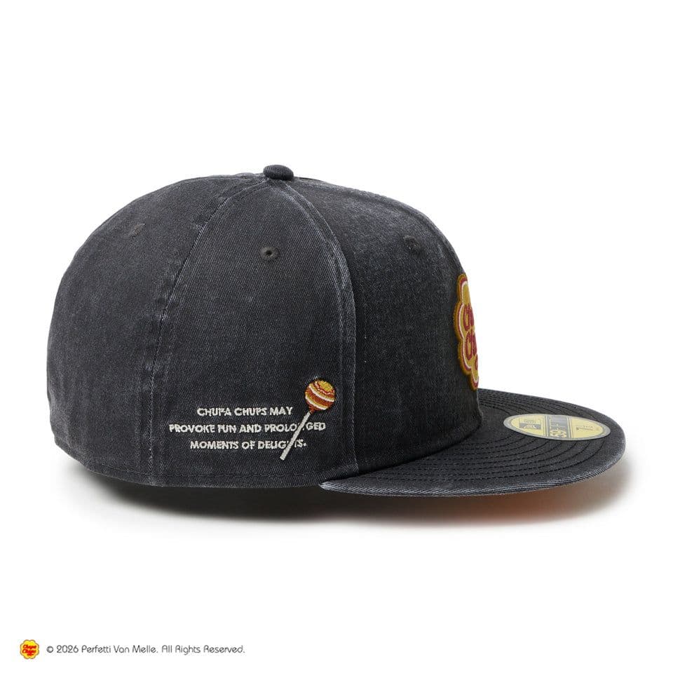 新品 73/4 61.5ニューエラ 59FIFTY チュッパチャプス ブラック