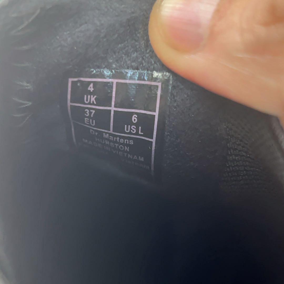 ゆきんこDR.MARTENS HARSTONサイドゴアブーツ　ブラック