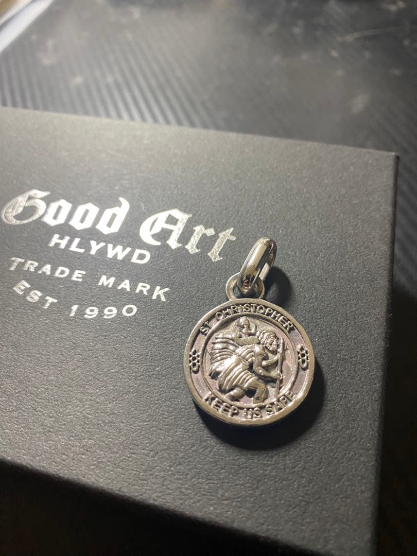 Good Art HLYWD シルバーペンダント2個セット