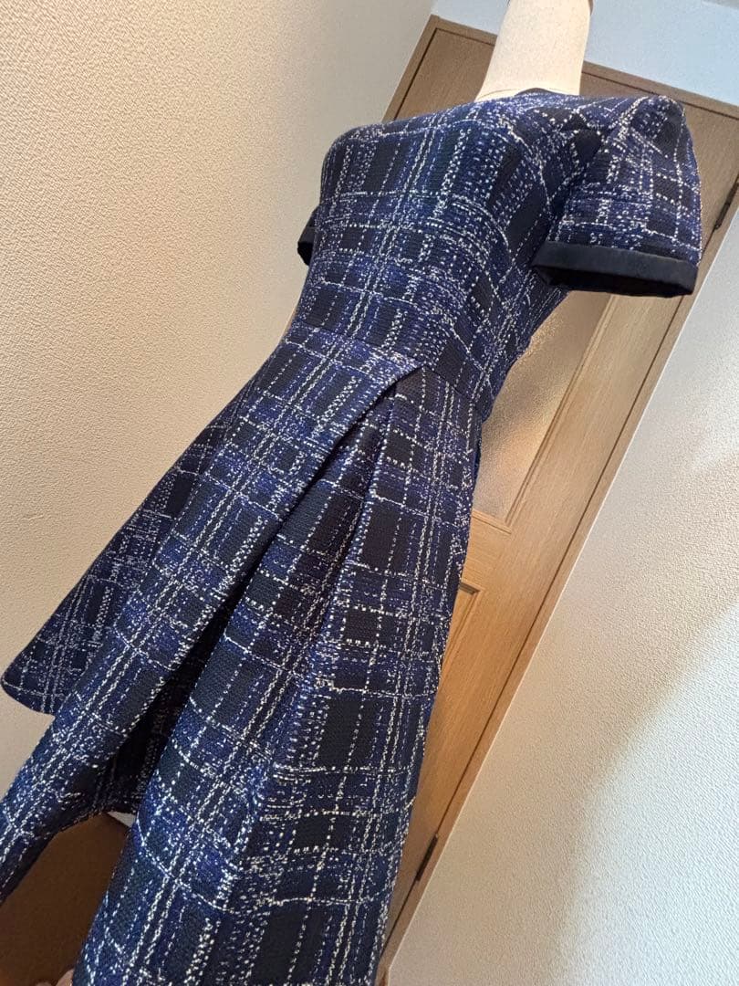 【美品】FOXEY フォクシー サマーツイード ワンピース38