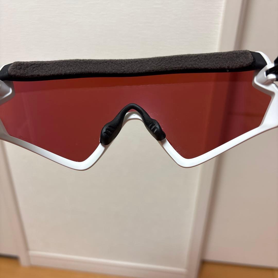 め*め様 極美品 OAKLEY WINDJACKET 2.0 白×黒オークリー