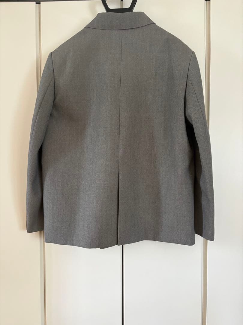 日曜限定値下げ　 SANTE ダブルブレストジャケット Sサイズ グレー