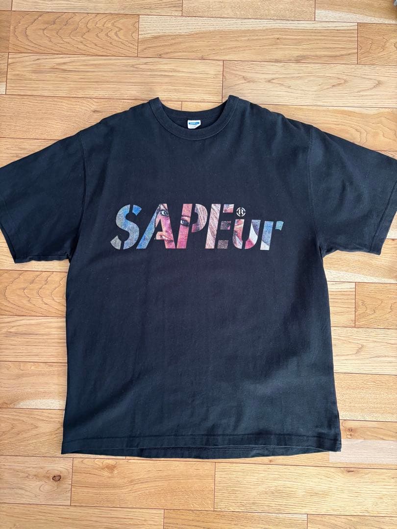SAPEur RETRO GIRL TEE XL ブラック