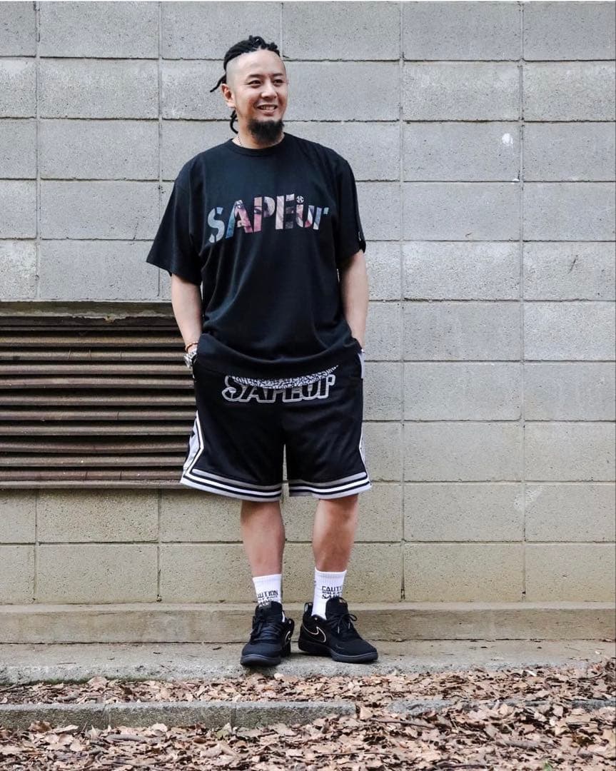 SAPEur RETRO GIRL TEE XL ブラック