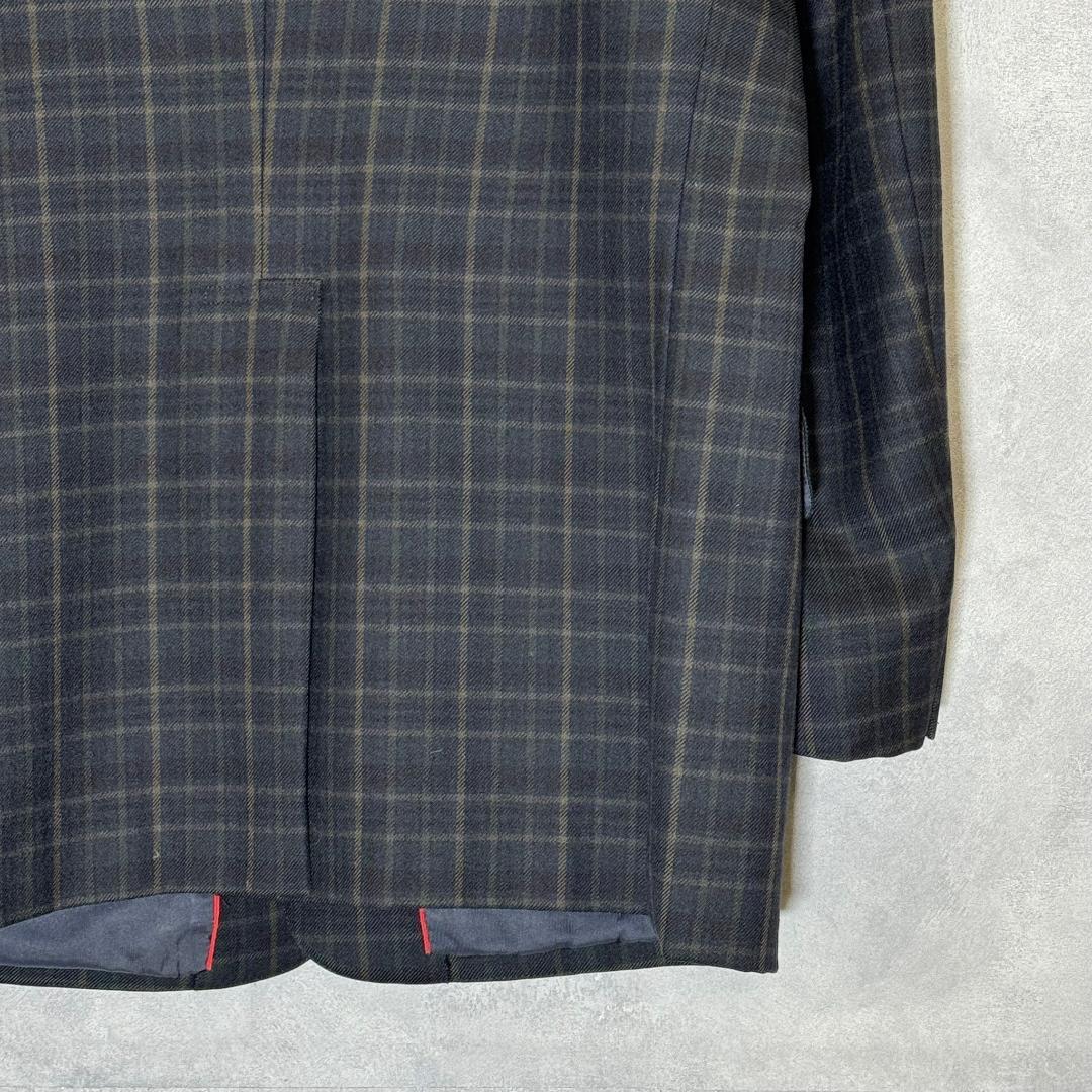 90s J.PRESS ジェイプレス 3B チェックテーラード DM1139