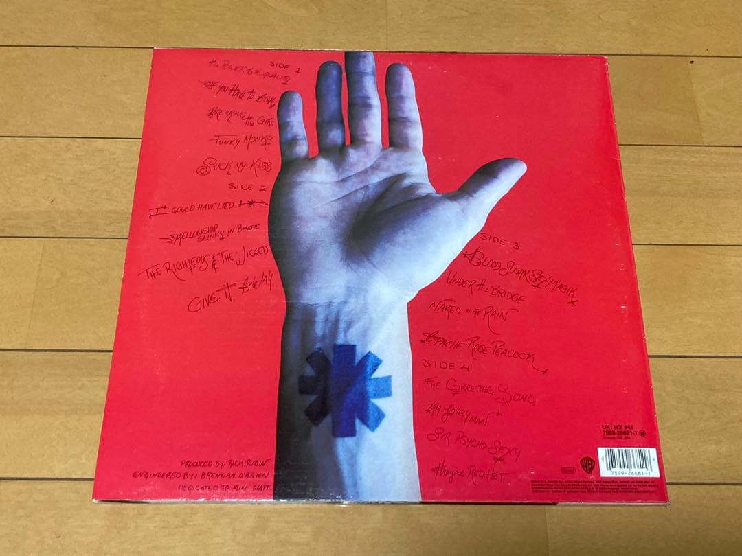 レッチリ Blood Sugar Sex Magik LP