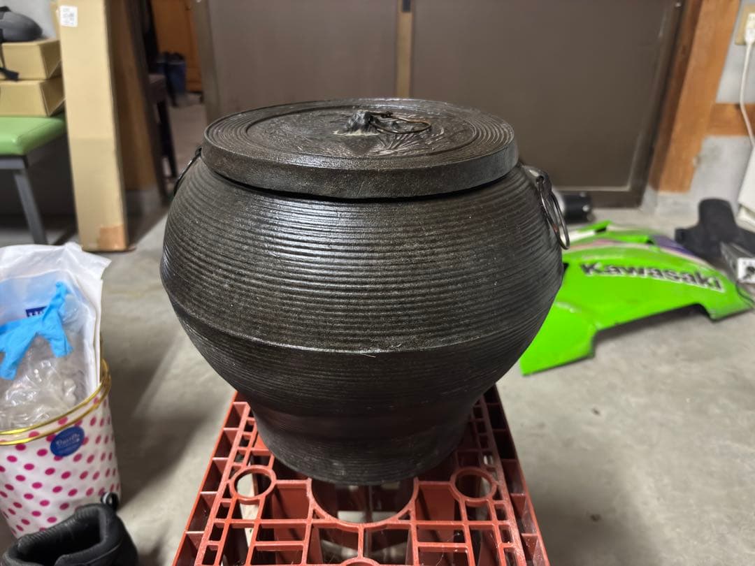 火消し壺　炭壺　火消壺