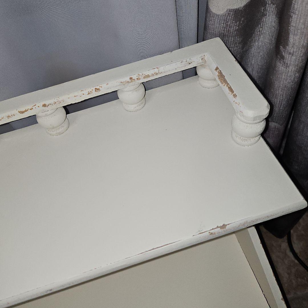 限定品 アンティークドロワー付き2段ラック choupinet 引き出し 収納