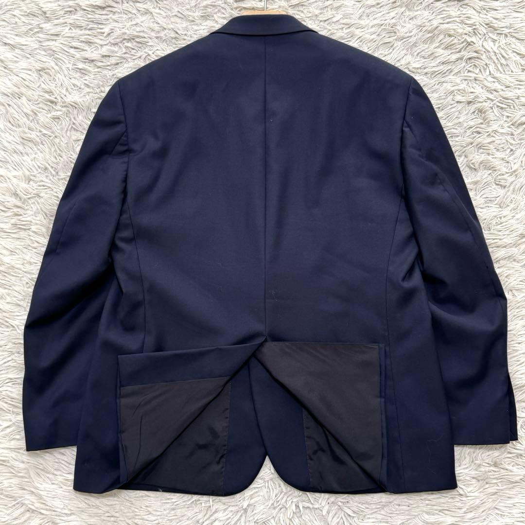 希少2XL ラルフローレン ヘルメットボタン 紺ブレ ブレザー 金ボタン 濃紺