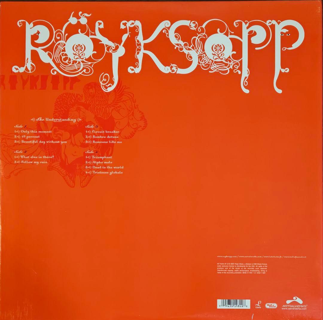 Röyksopp “The Understanding” 2LP おまけ付