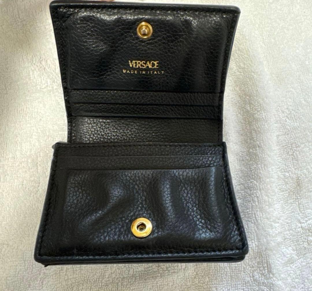 VERSACE ヴェルサーチ 折りたたみ財布 VIRTUS 二つ折り