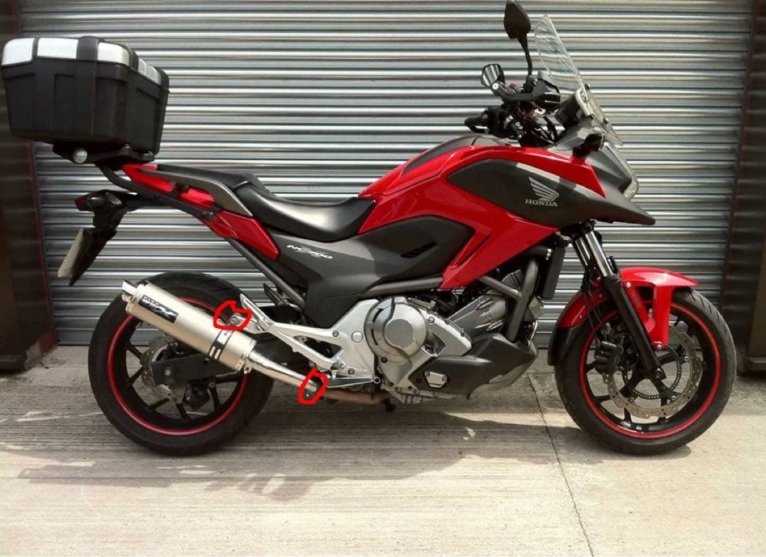 NC700X ホンダNC700マフラー