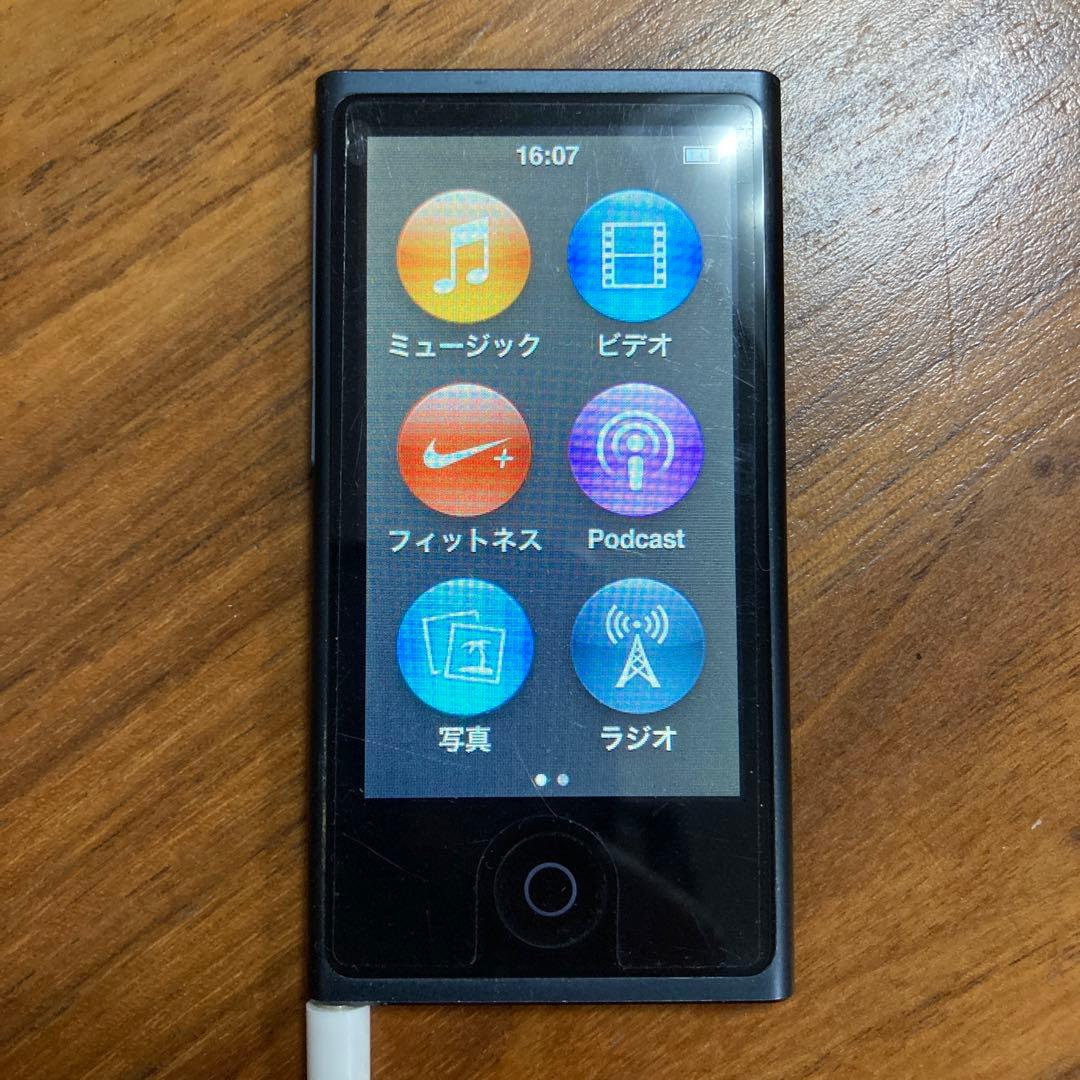 Apple iPod nano スペースグレー 16GB