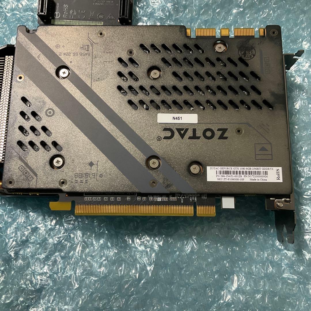 ク*ノ様 ZOTAC GTX1080 グラフィックボード　ジャンク