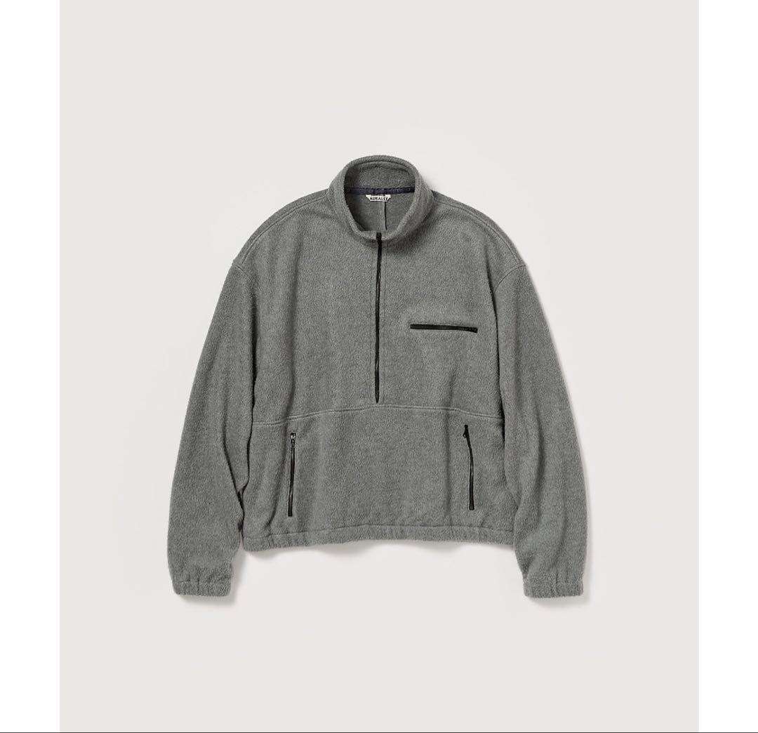 Auralee PURE SILK COMFORT FLEECE フリース